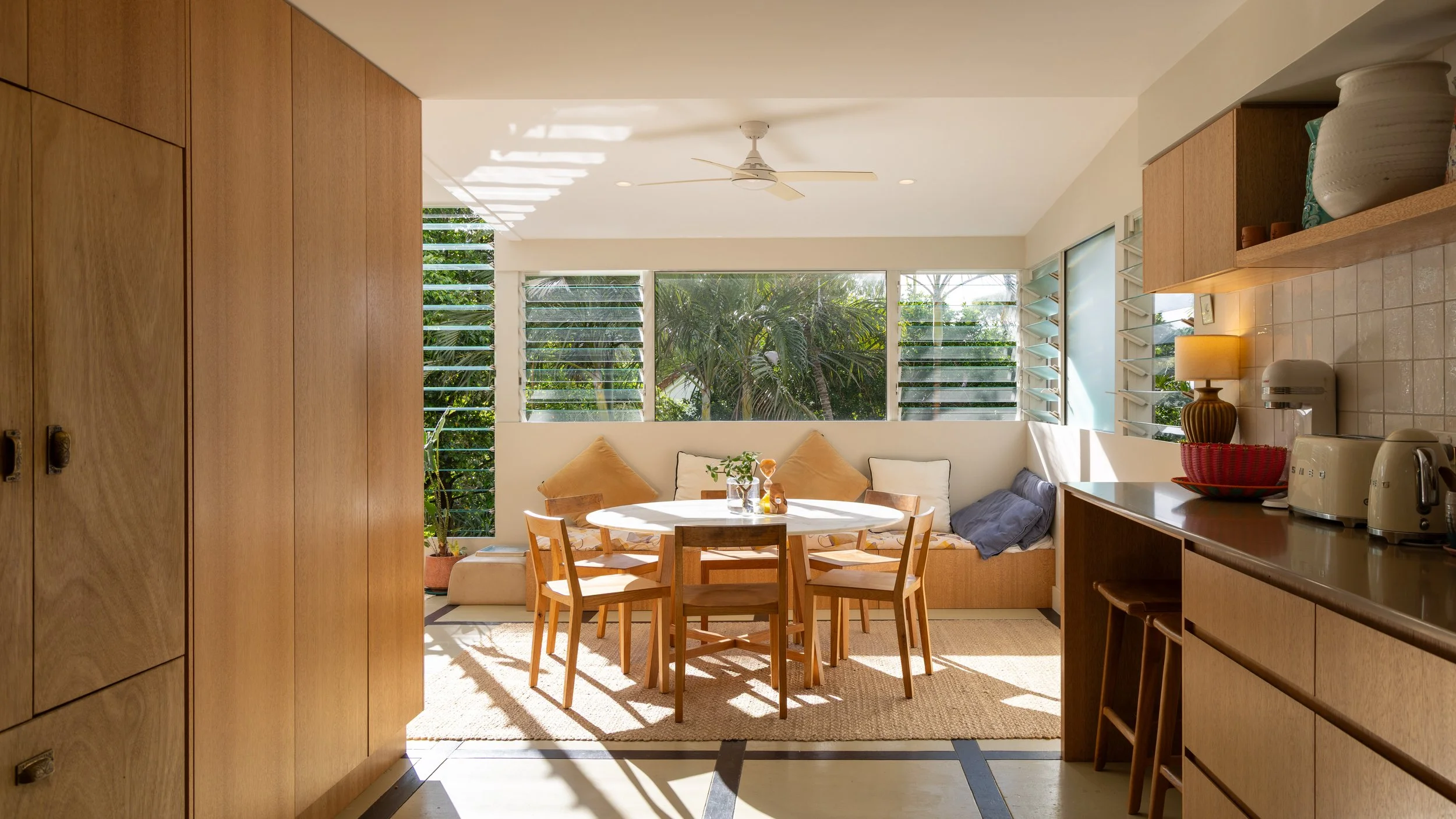 Luxury Airbnb interior styling designed for modern short-stay living