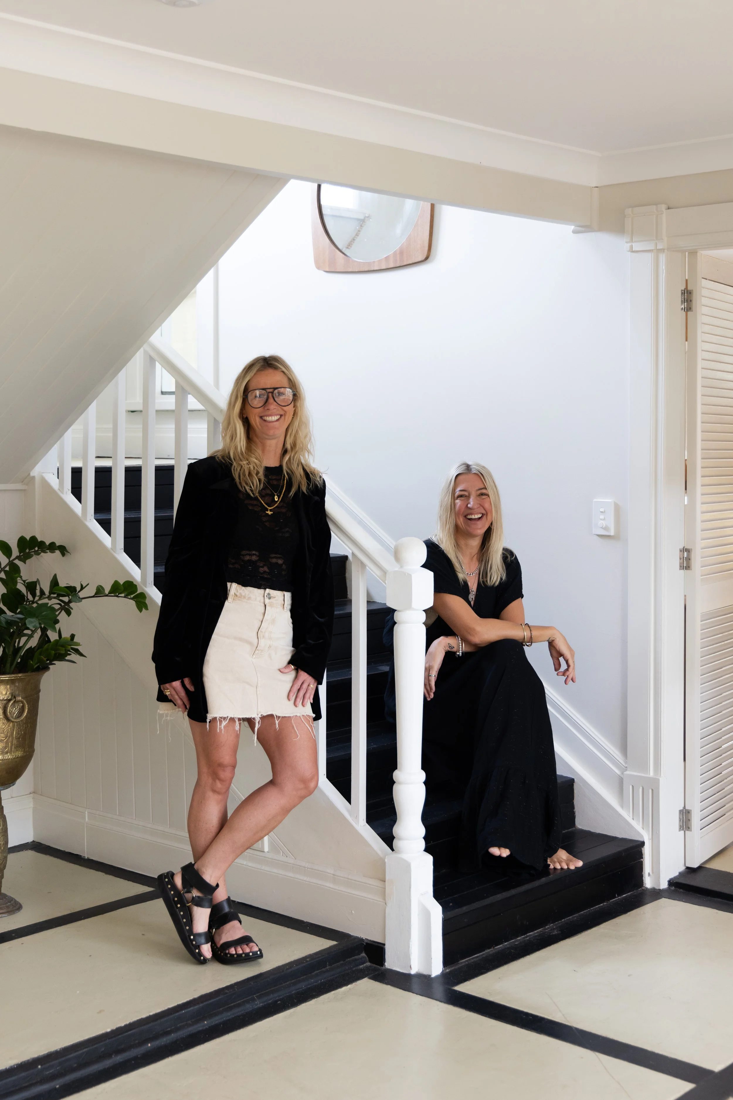 Alora Stays founders bringing expertise in Airbnb hosting, renovations, styling, and guest experience design