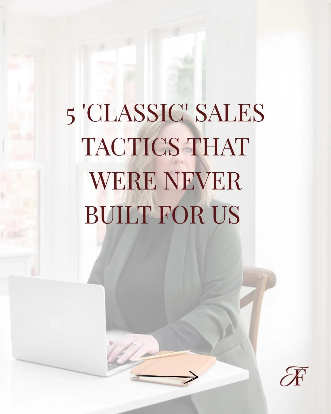 Nobody tells you this when you start selling: most of the &ldquo;rules&rdquo; were never written with women in mind.
If you&rsquo;ve ever felt yuk after a sales call, or forced yourself to use a script that didn&rsquo;t sound like you &mdash; it&rsqu