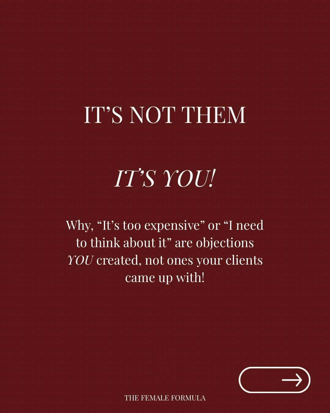 It&rsquo;s not them, it&rsquo;s YOU! 

&ldquo;I can&rsquo;t afford it&rdquo; and &ldquo;Let me think about it&rdquo;. You didn&rsquo;t lose the business in that moment, you lost it earlier in your conversation, when you missed out the question that w
