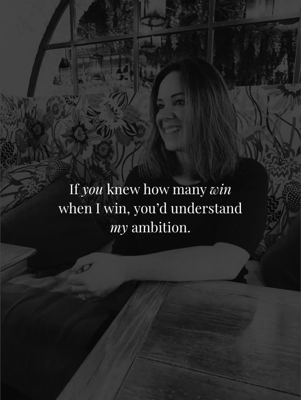 Nothing beats seeing others win, especially my clients. 

It drives me more than any other factor. 

If I win, you win. If you win, I win.