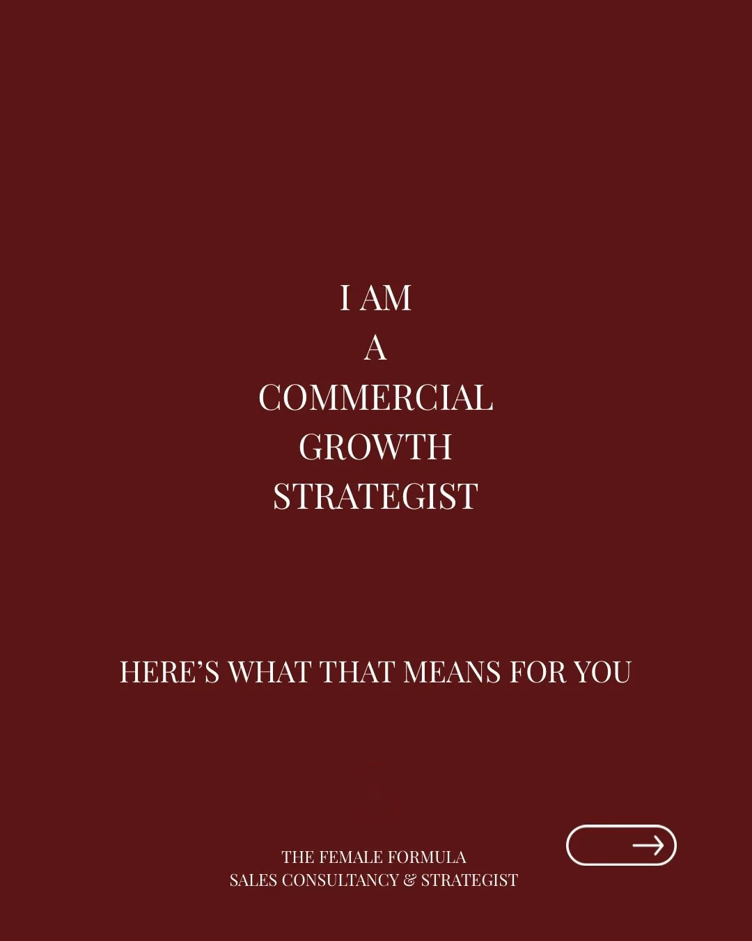 I help business owners build the commercial engine behind predictable and sustainable business growth. Incorporating sales strategy, people, process, retention and business performance to ensure predictable and exciting revenue.

I don&rsquo;t just t