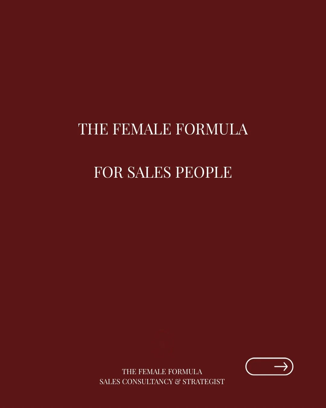 The Female Formula Sales Consultancy for SALES PEOPLE.

If you work in sales this is for you. 
It&rsquo;s likely you are target driven, want to earn great money and want to win.

Don&rsquo;t wait for the company you work for to provide you with the t