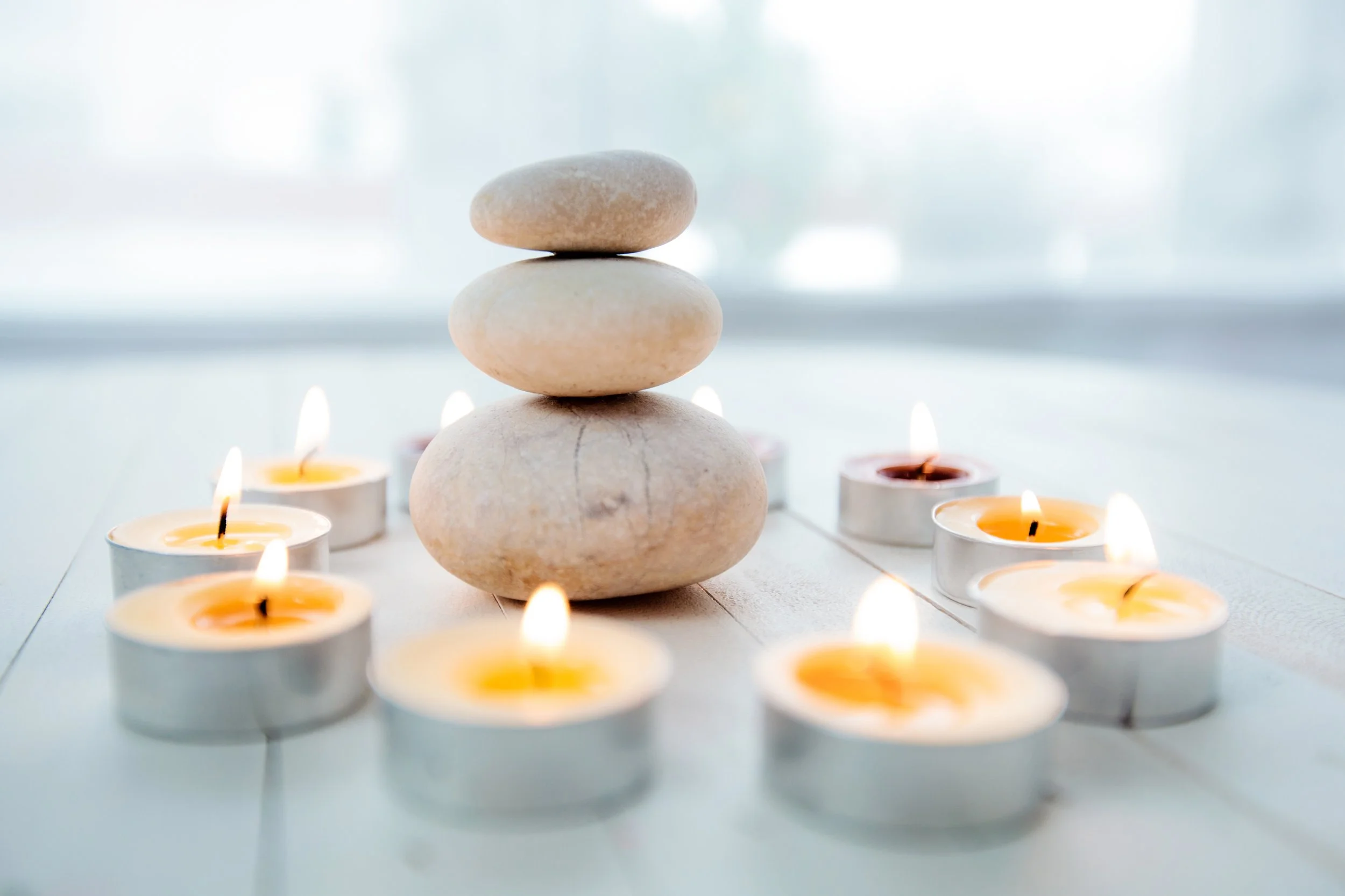 Group meditation session