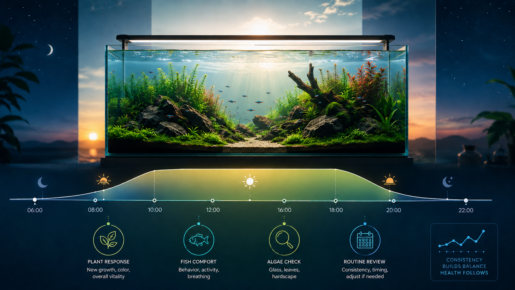 How to Build a Better Aquarium Lighting Schedule