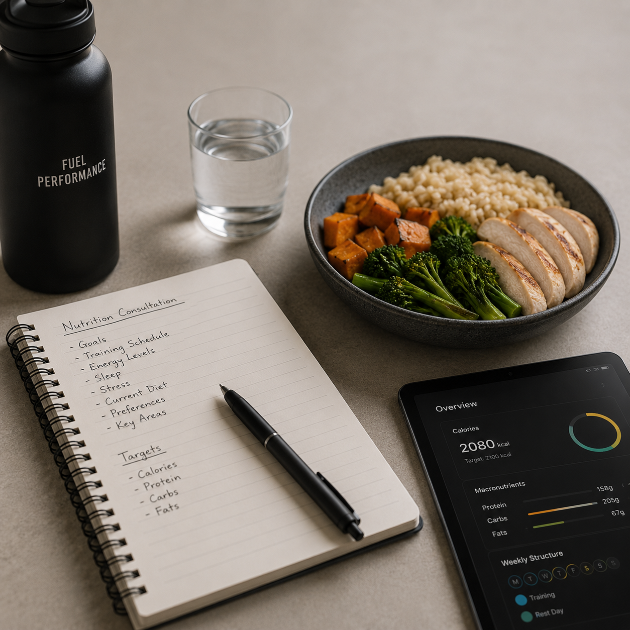 Initial Nutrition Consultation & Analysis