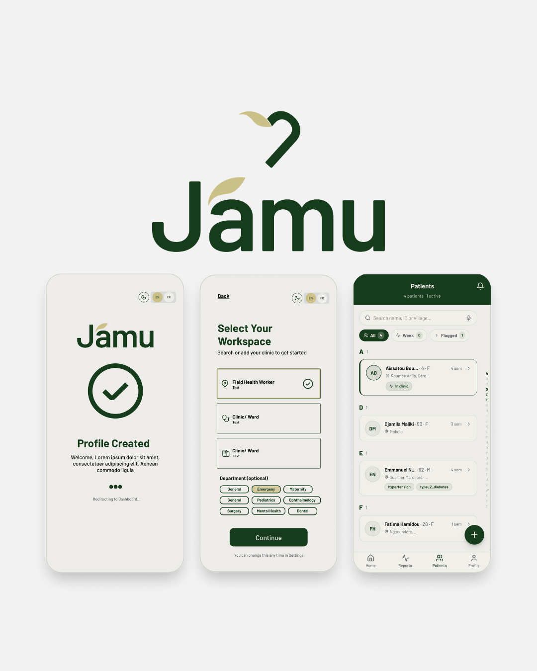 jamu - Brand Identity Design