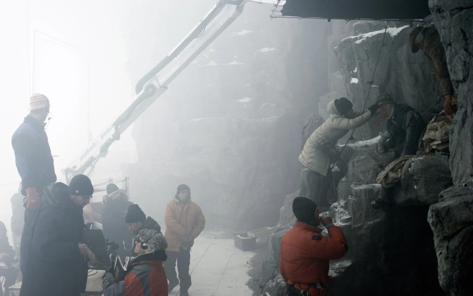 Behind the scenes from Nordwand