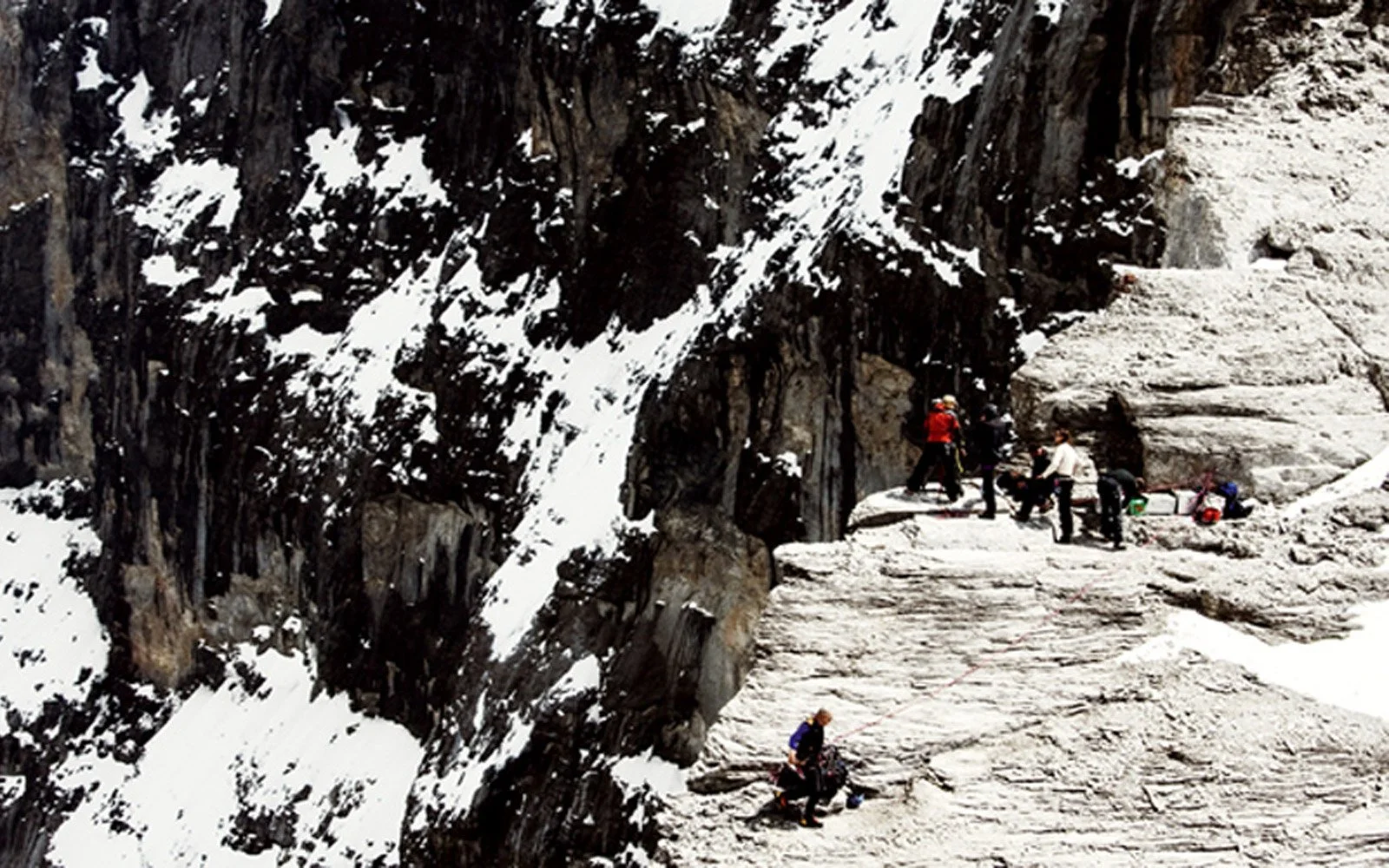 Behind the scenes from Nordwand