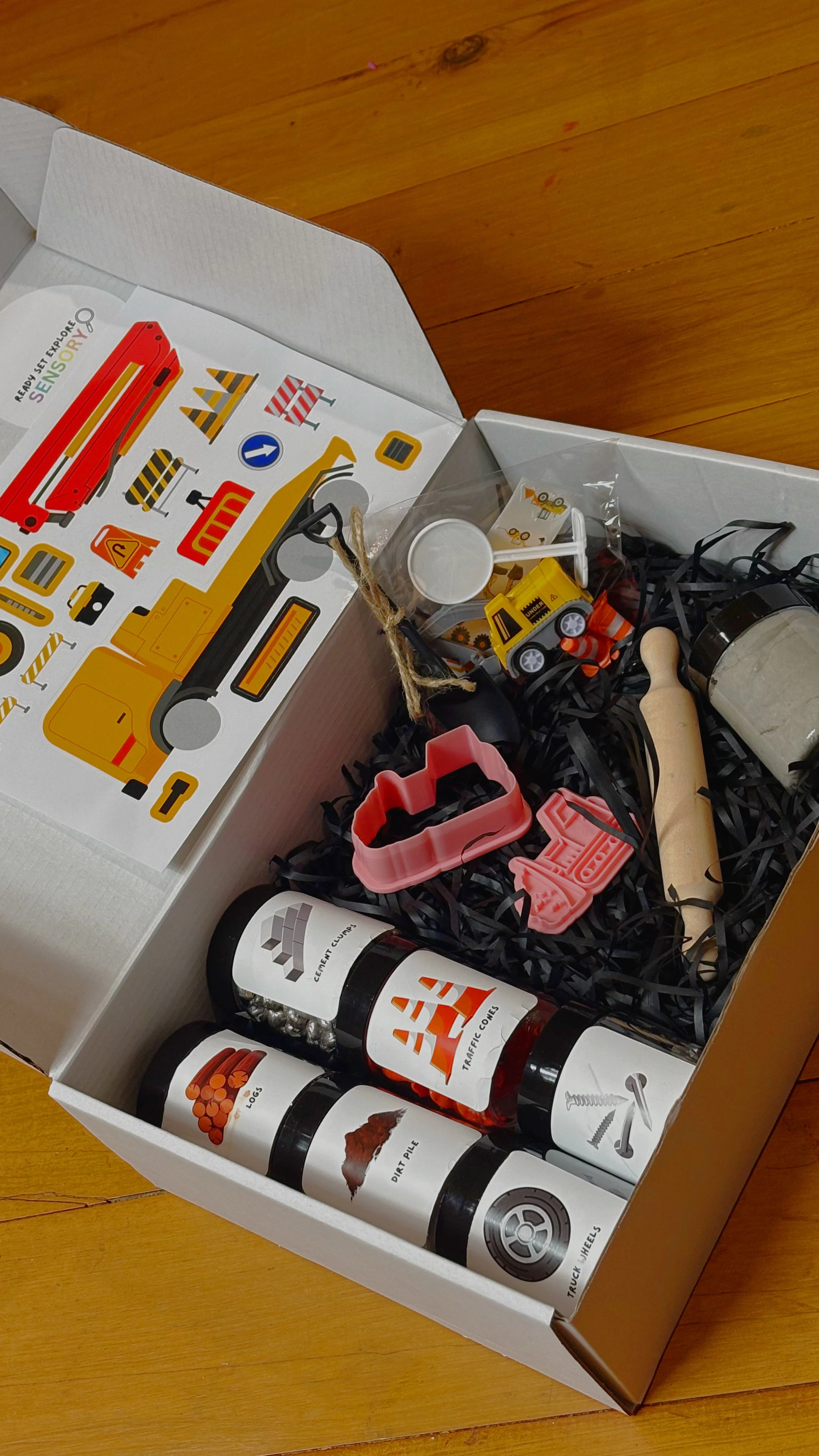 Construction Sensory Kit