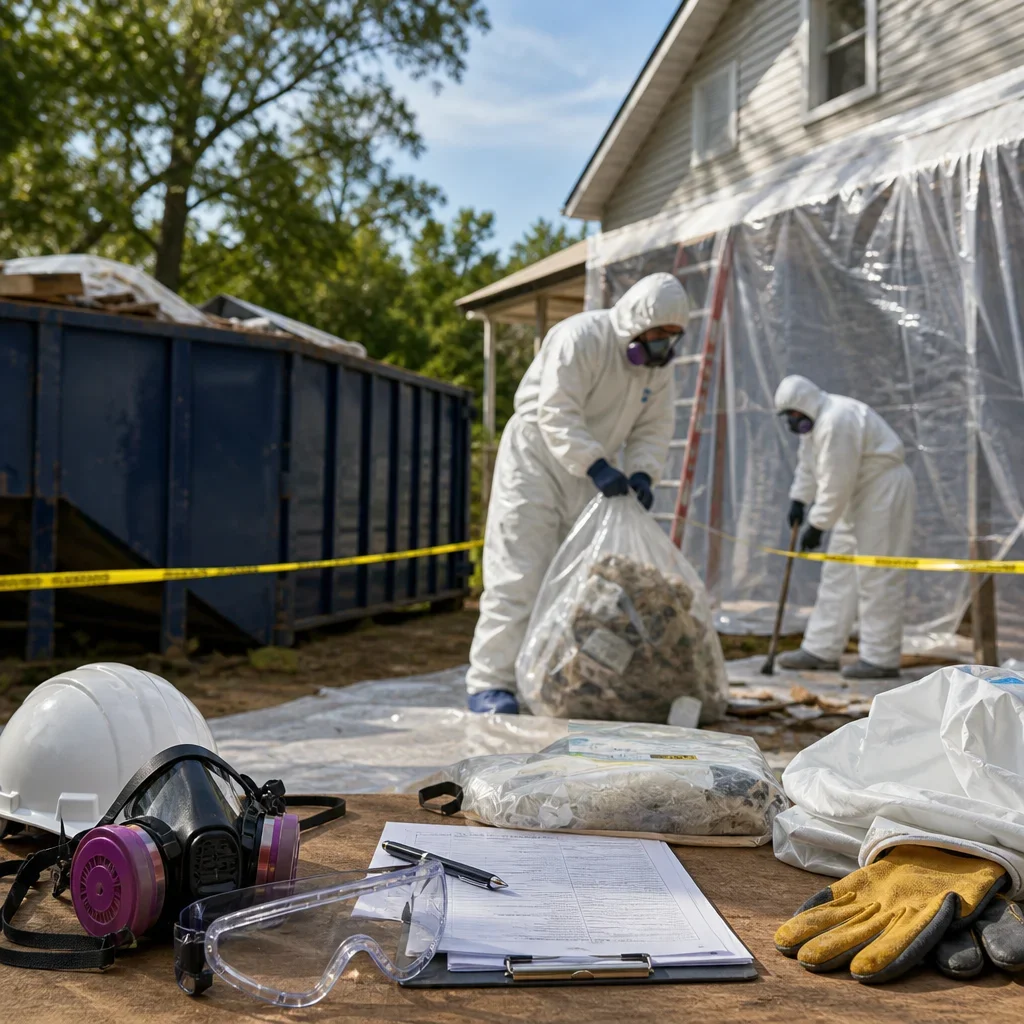 contaminated debris removal
