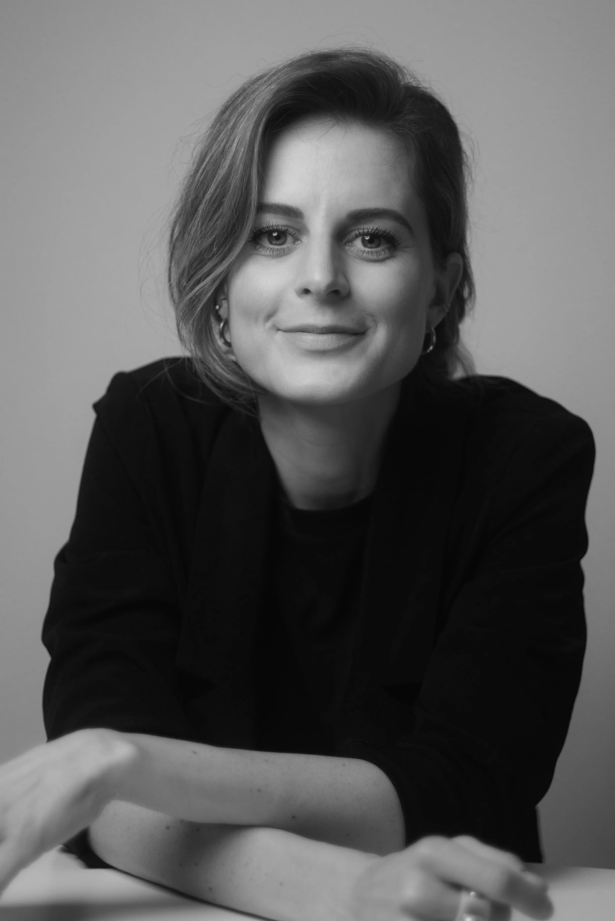 A portrait of Eszter Takács, founder of Eszter.Studio