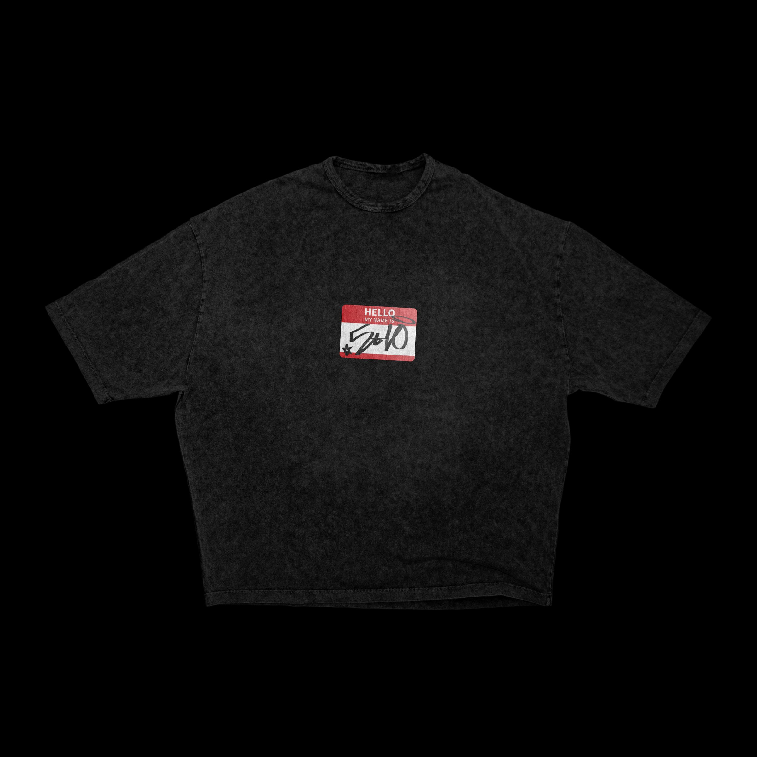 Hello My Name Is 5&10 Tee (Black)