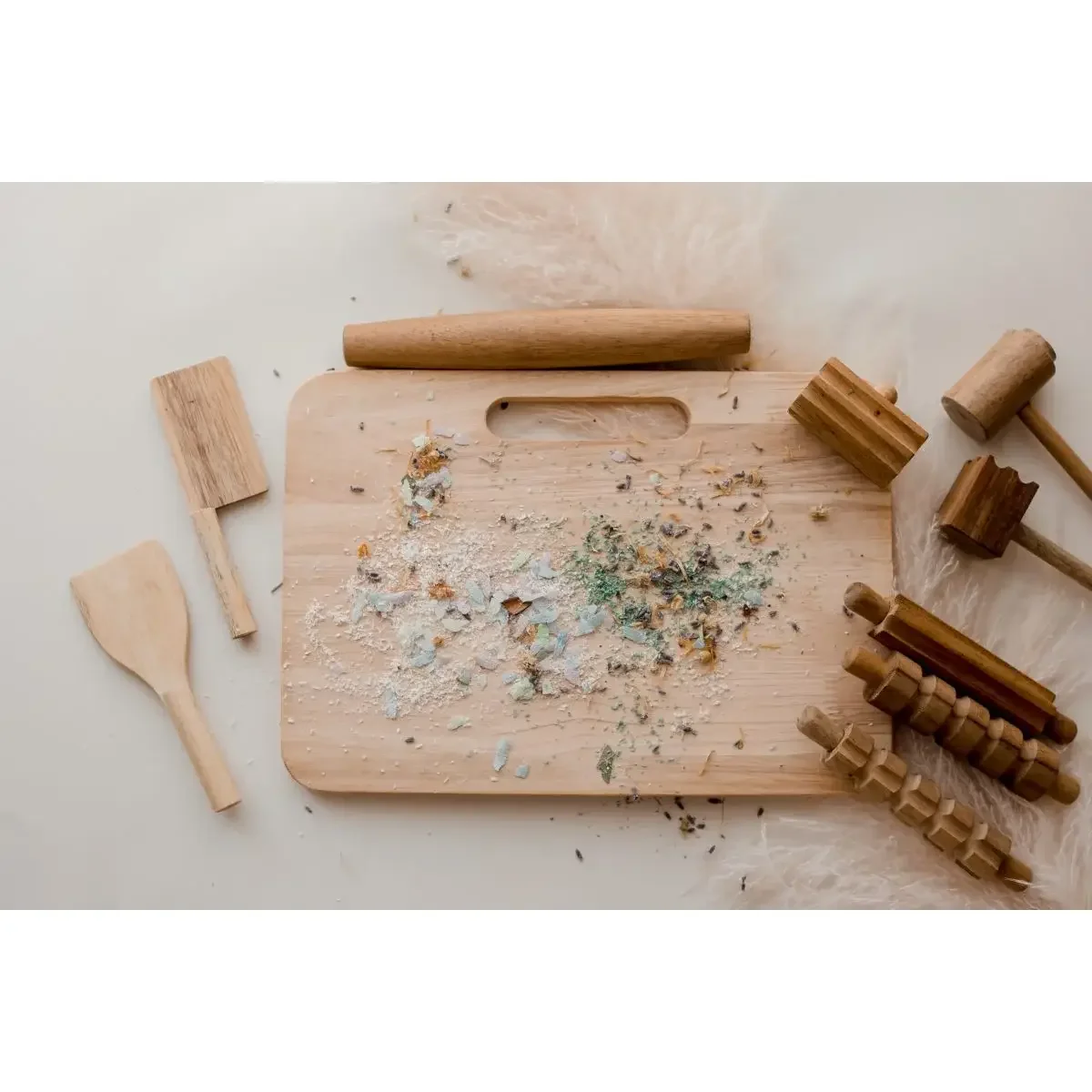 Wooden Playdough Design Kit