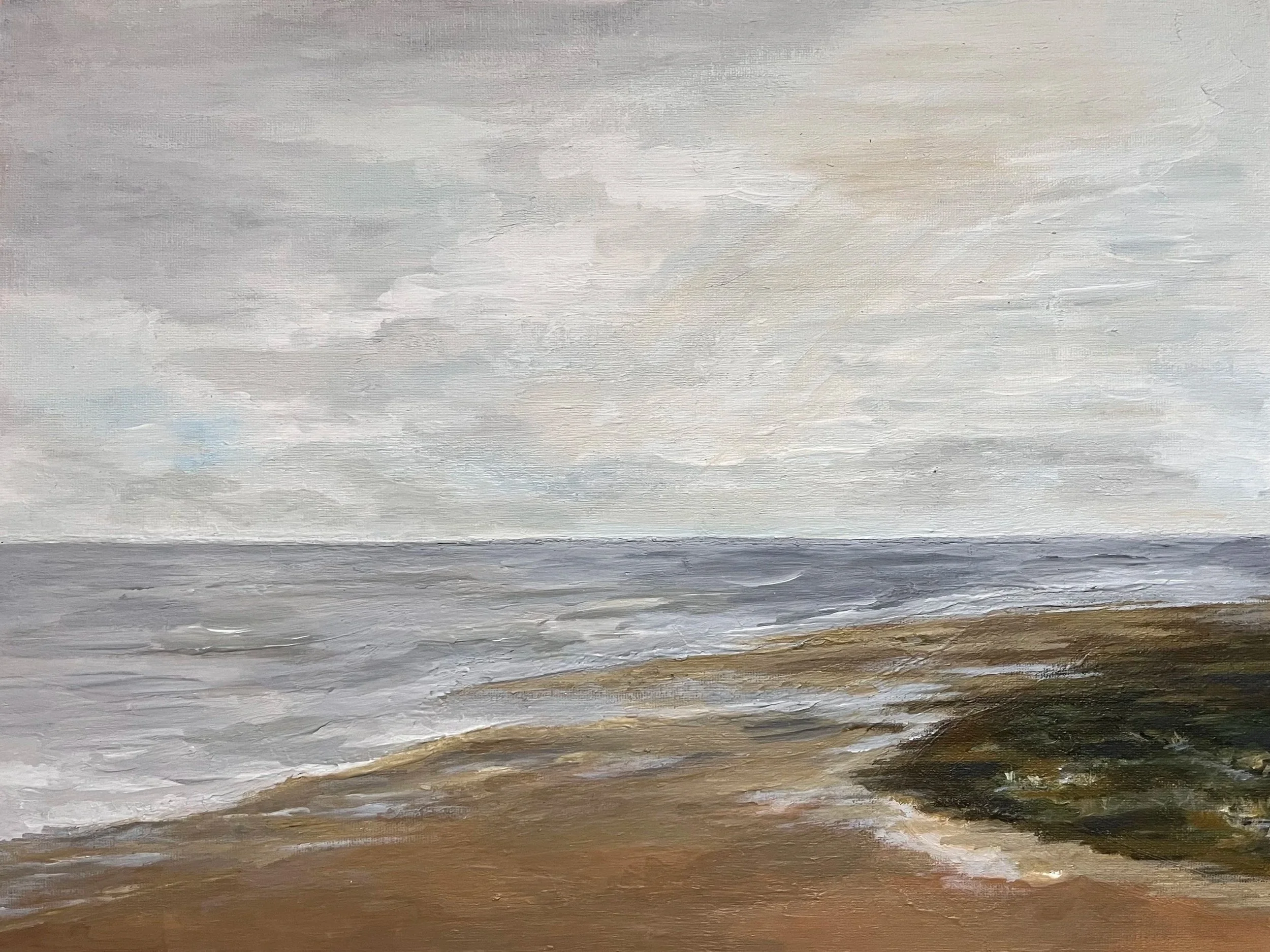 A Cloudy Day at Holkham Beach