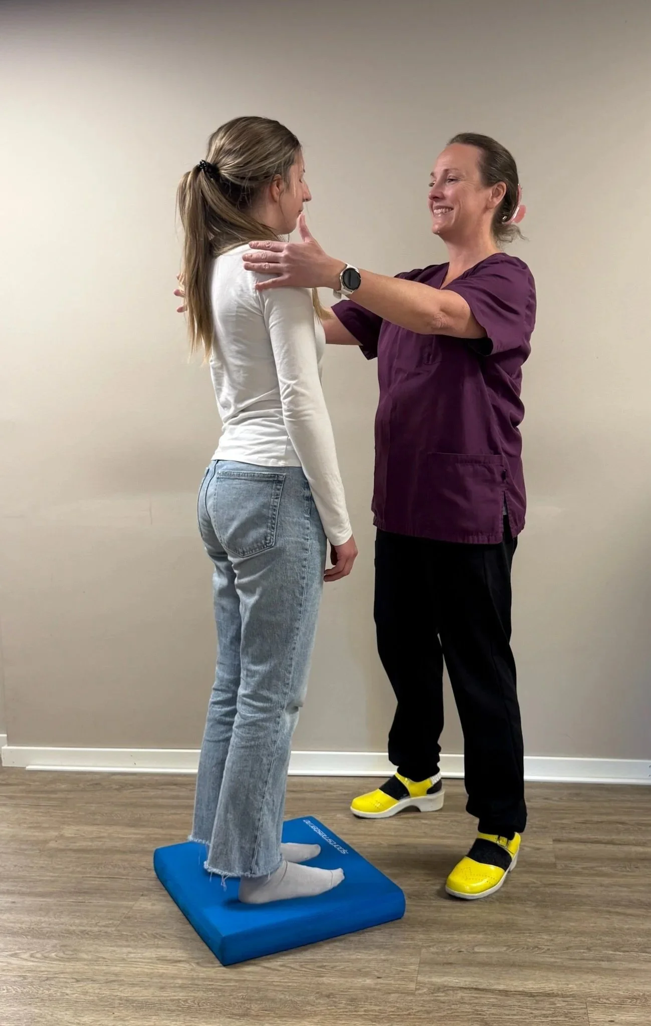 Balansetrening og rehabilitering ved svimmelhet og balanseforstyrrelser.