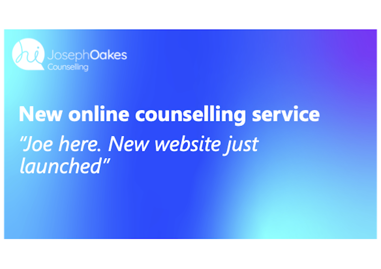 New Online Counselling Service