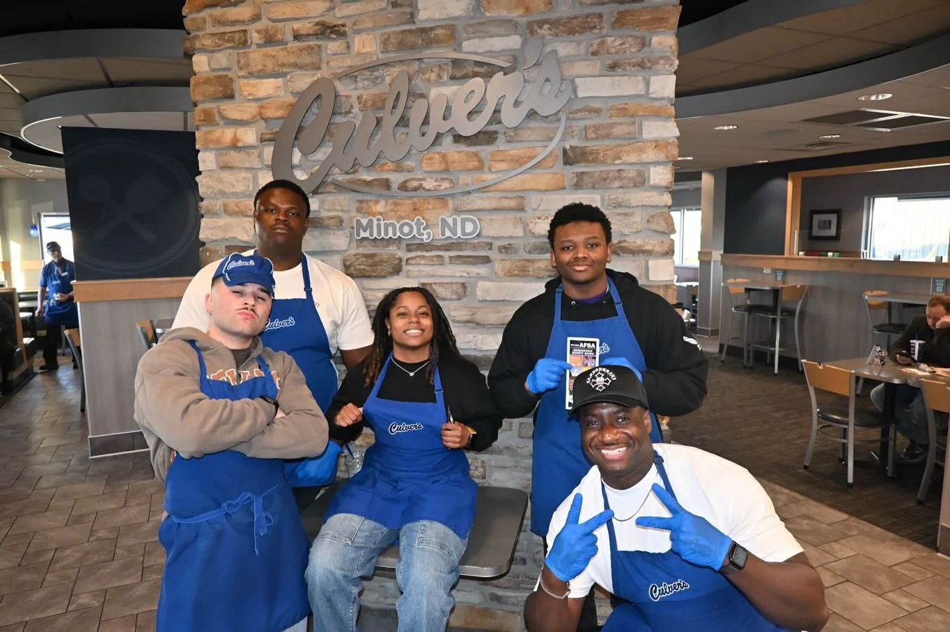 A sincere thank you to all the volunteers who came out to Culver&rsquo;s in support of this fundraiser. Your time and effort will make a meaningful impact in supporting squadrons across Minot AFB.