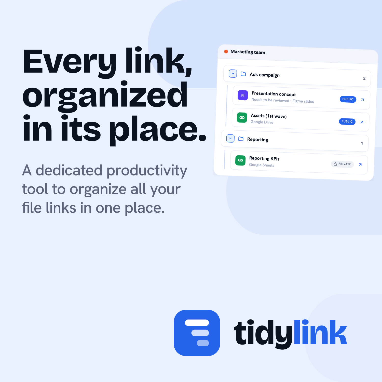 The Idea Behind Tidylink