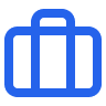Icon of a blue shopping bag with two handles.
