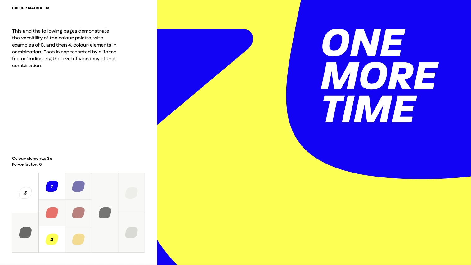 colour palette for loop straps branding