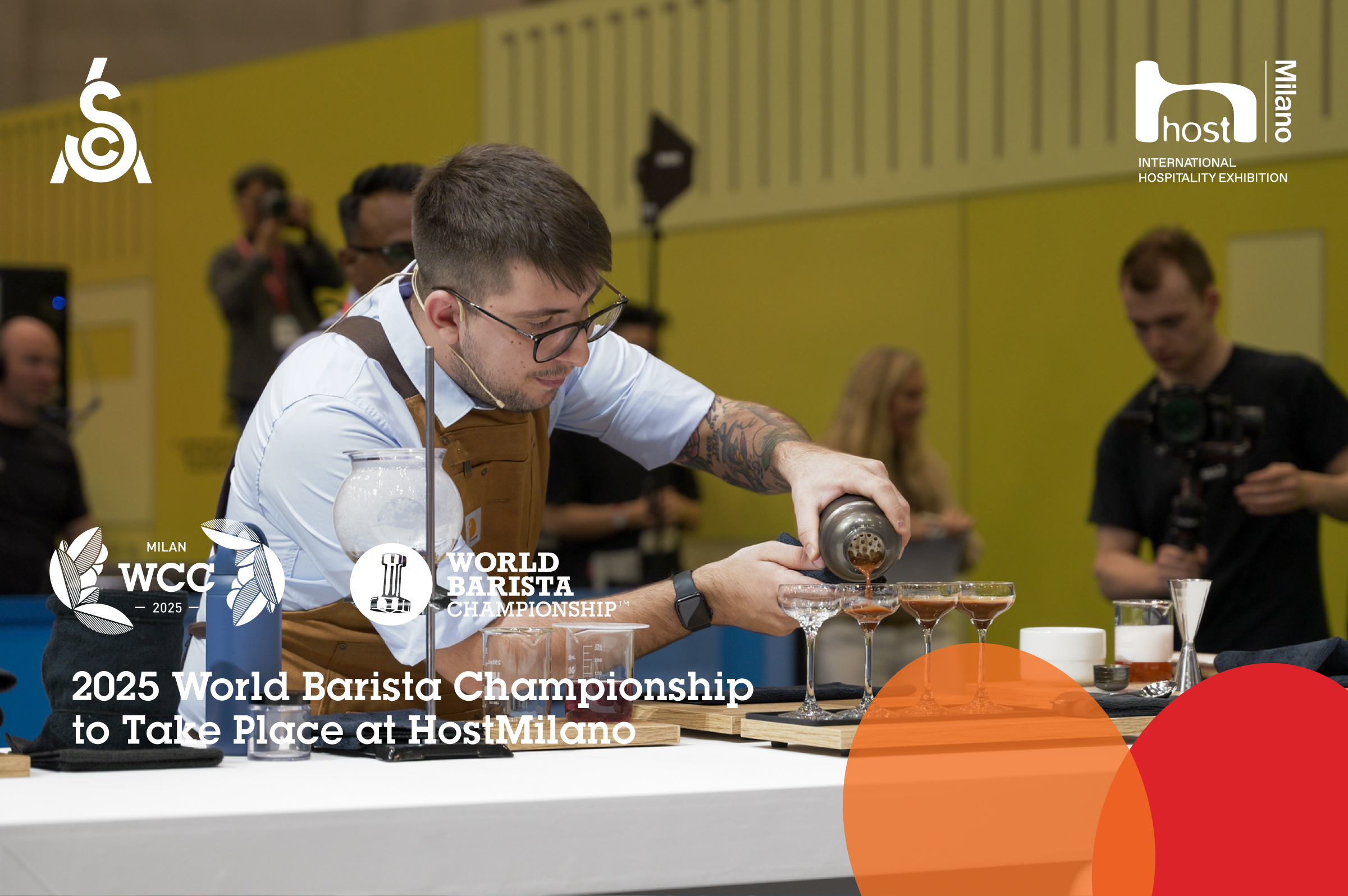 2025 World Barista Championship to Take Place at HostMilano 