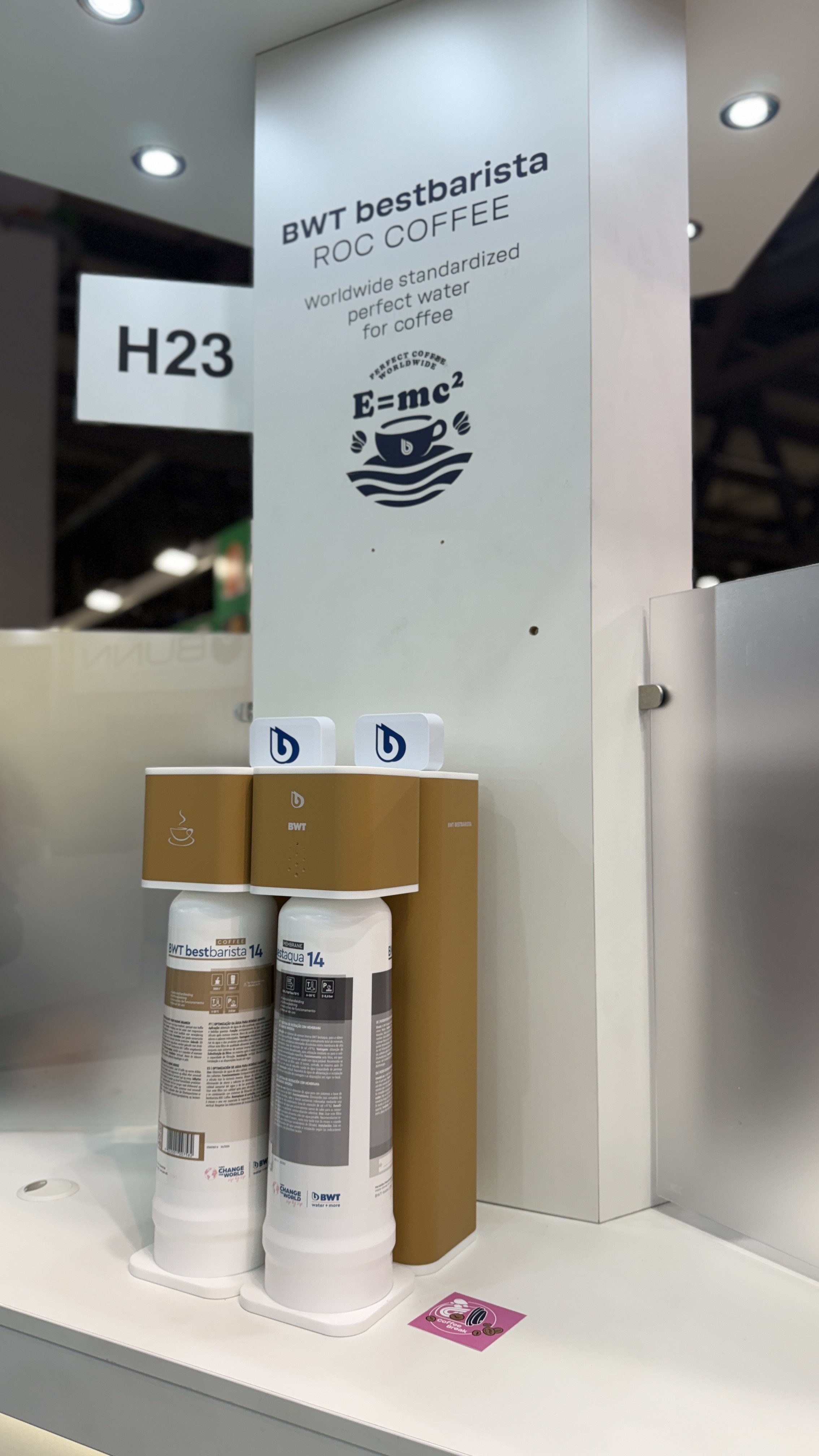  HOST highlight: BWT bestbarista ROC COFFEE. A compact high-performance reverse osmosis system with targeted remineralization.&nbsp;   Photo credit: BWT water+more &nbsp; 
