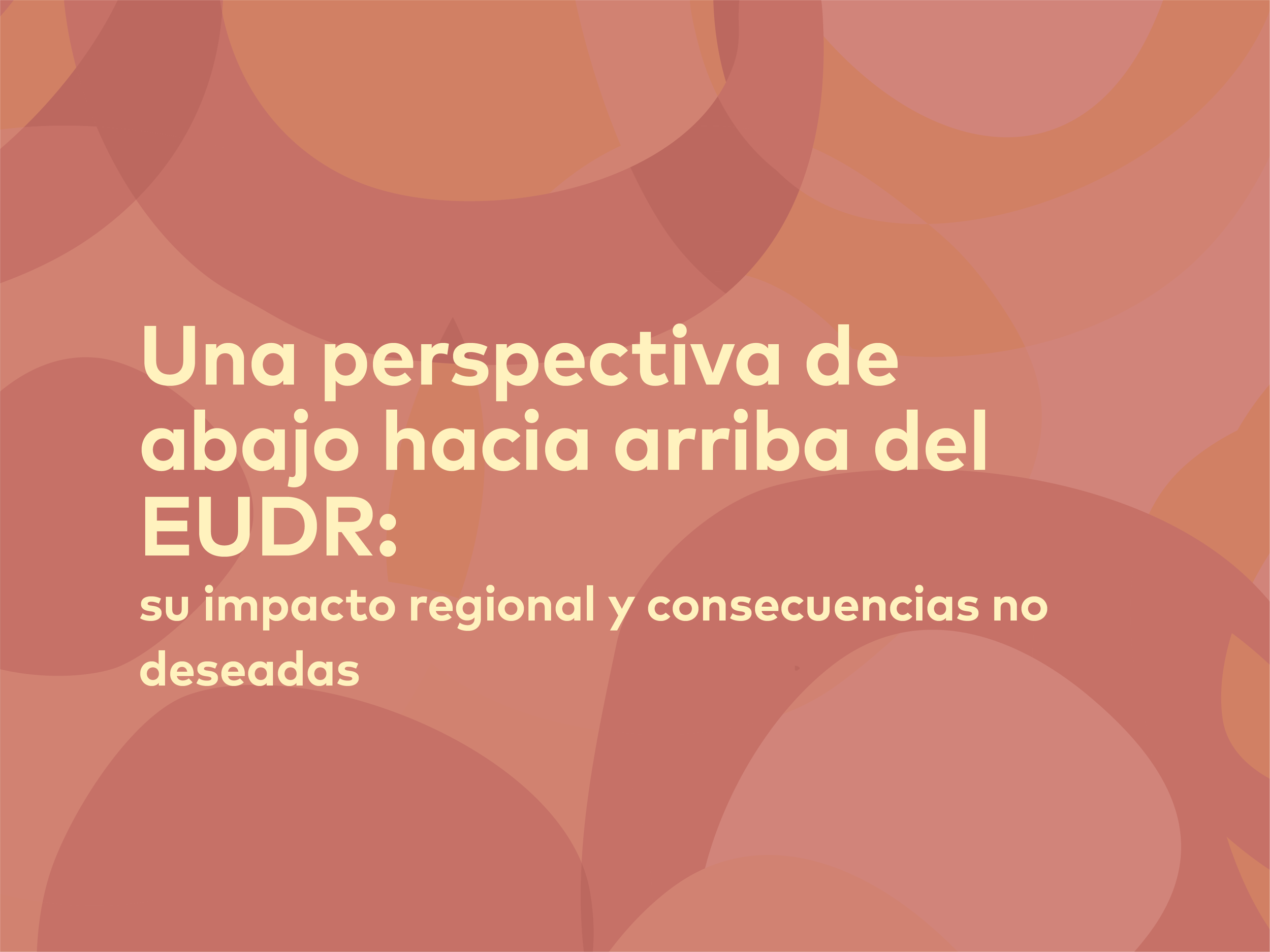 Una perspectiva de abajo hacia arriba del EUDR: su impacto regional y consecuencias no deseadas | 25, Issue 23