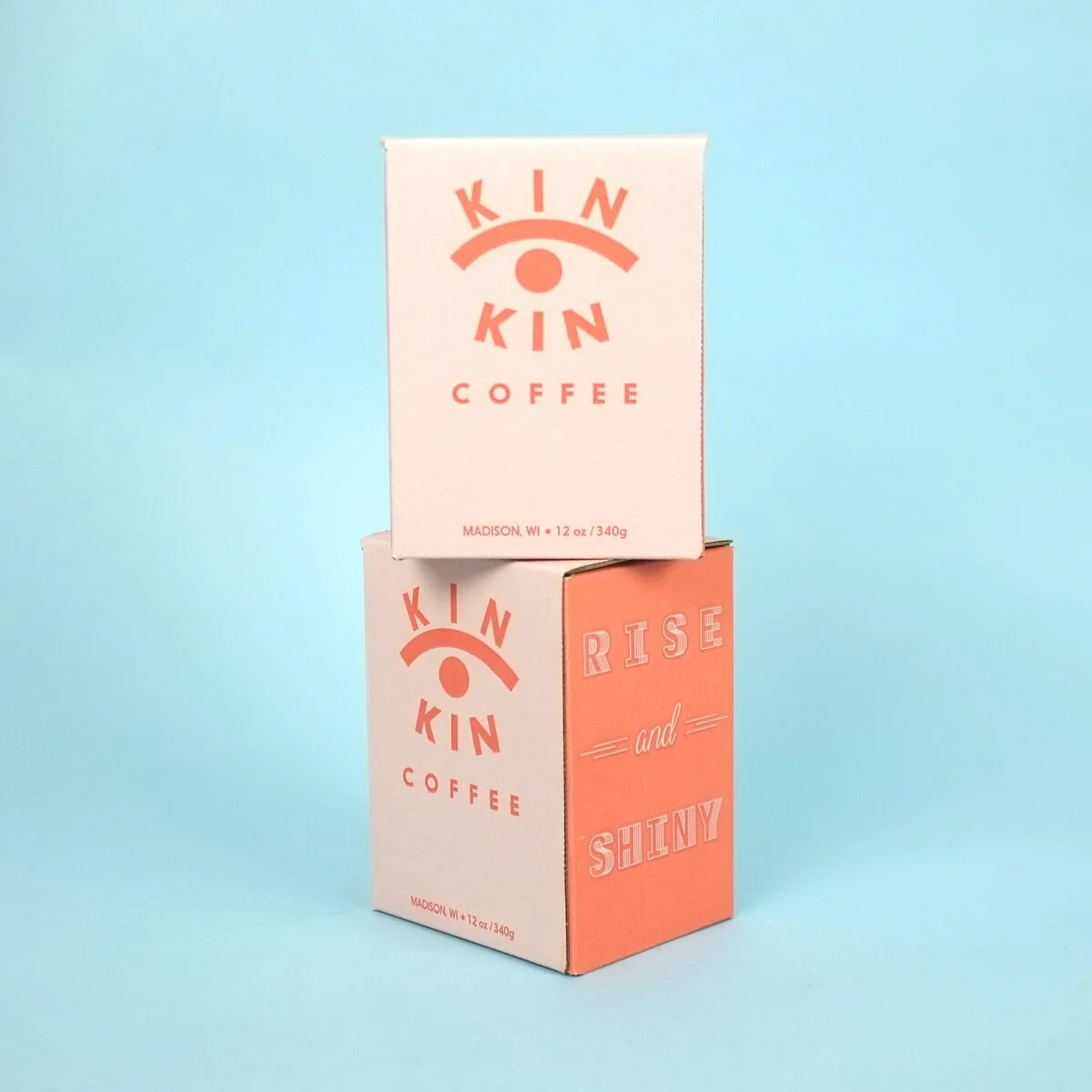 Kin-Kin Coffee’s submission for “Packaging” in the 2019 World of Coffee Design Lab.