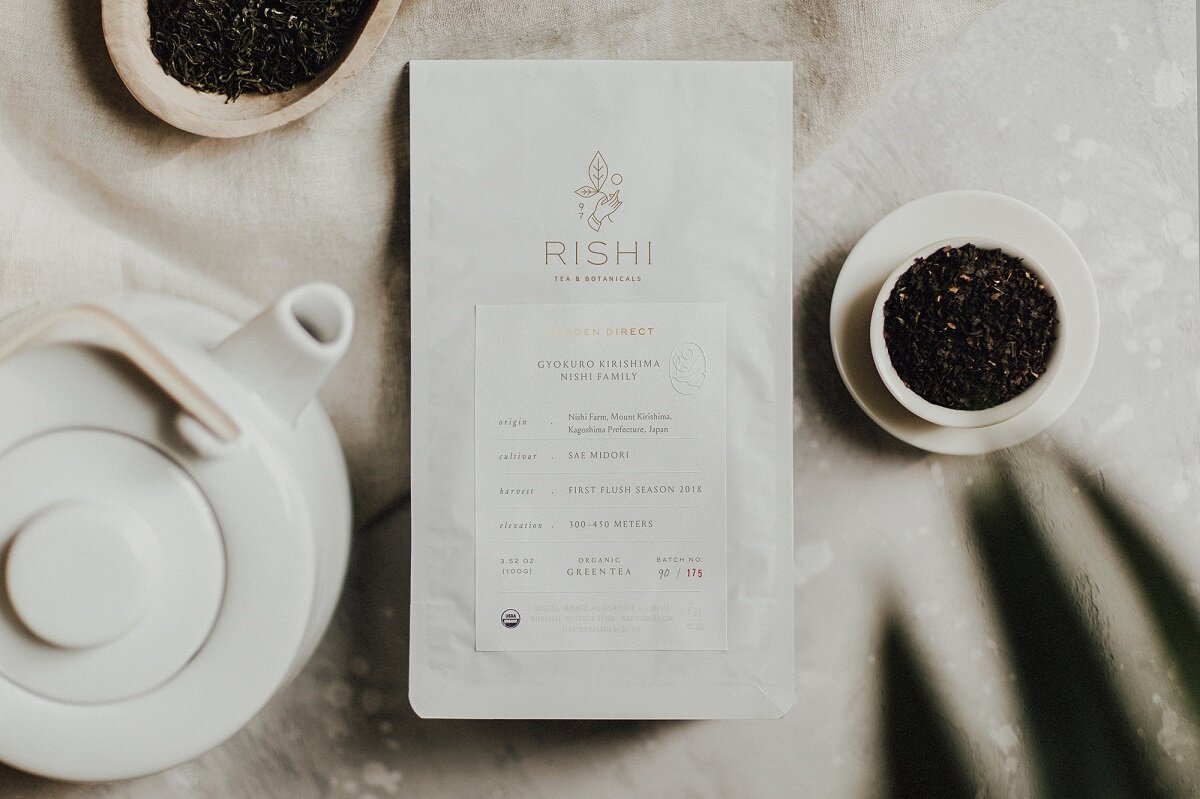 Rishi Tea won the category of Branding at Expo this past April.