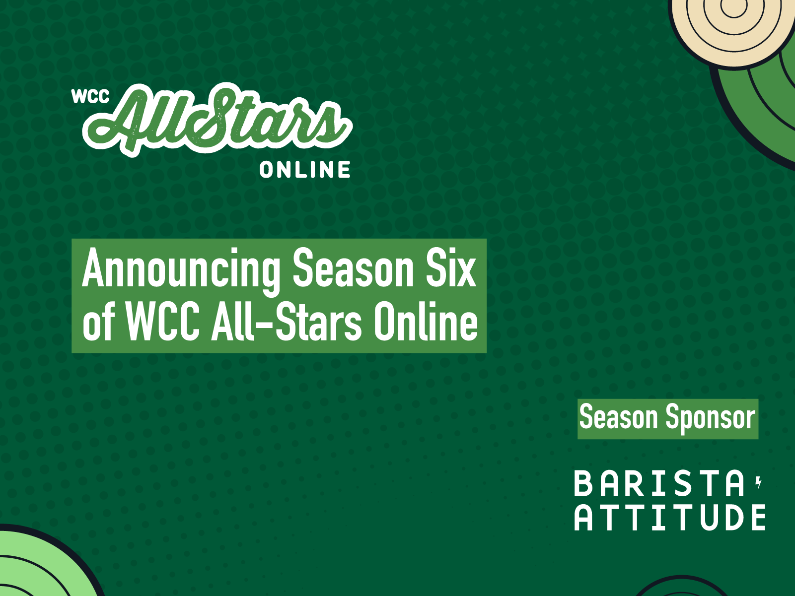 Announcing Season Six of WCC All-Stars Online