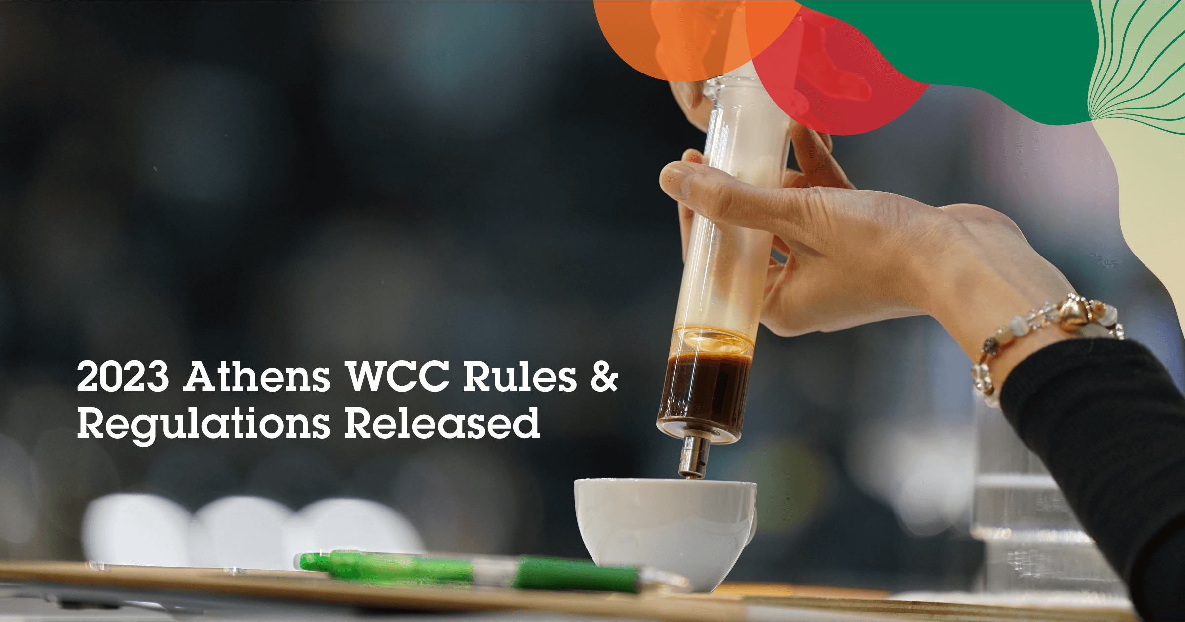 Announcing the 2023 Athens WCC Rules &amp; Regulations
