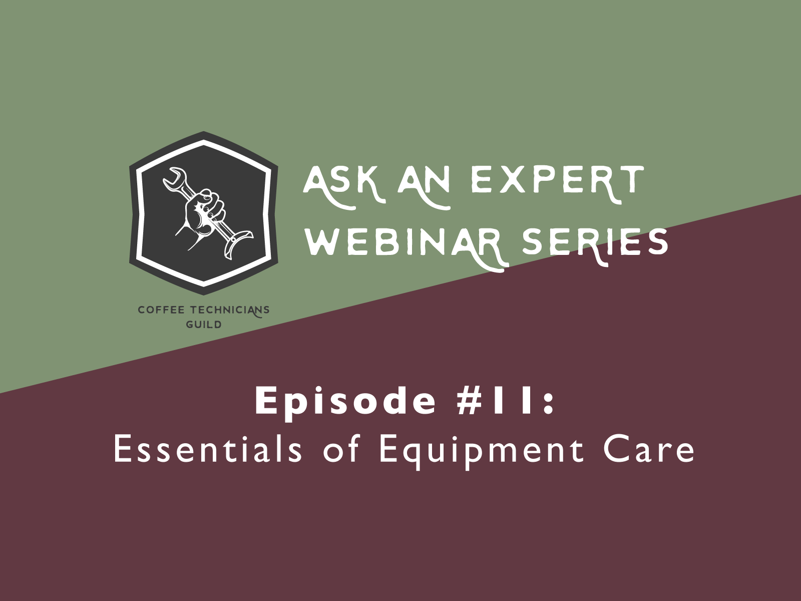 Ask a CTG Expert #11: Essentials of Equipment Care