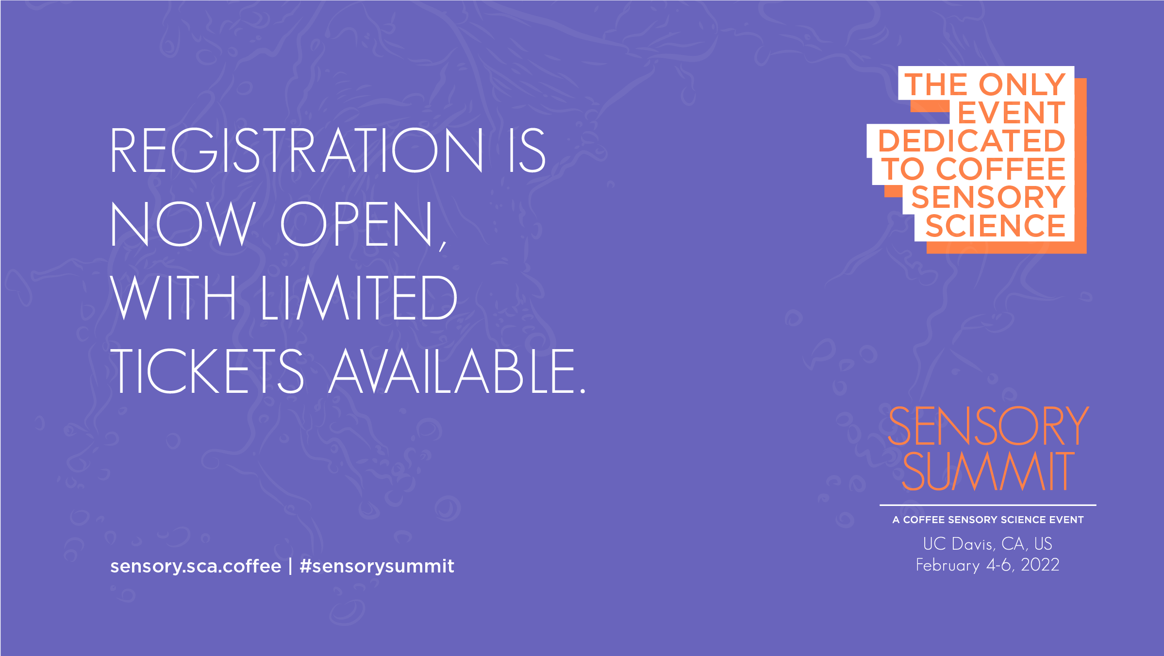 Registration is Now Open for Sensory Summit at UC Davis