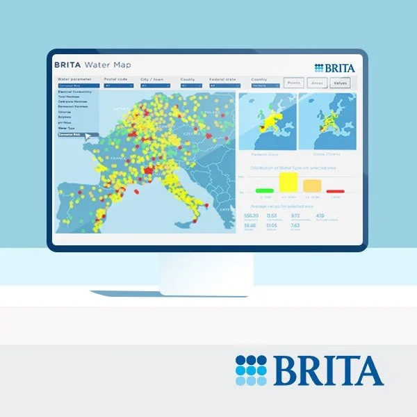 The BRITA Water Map