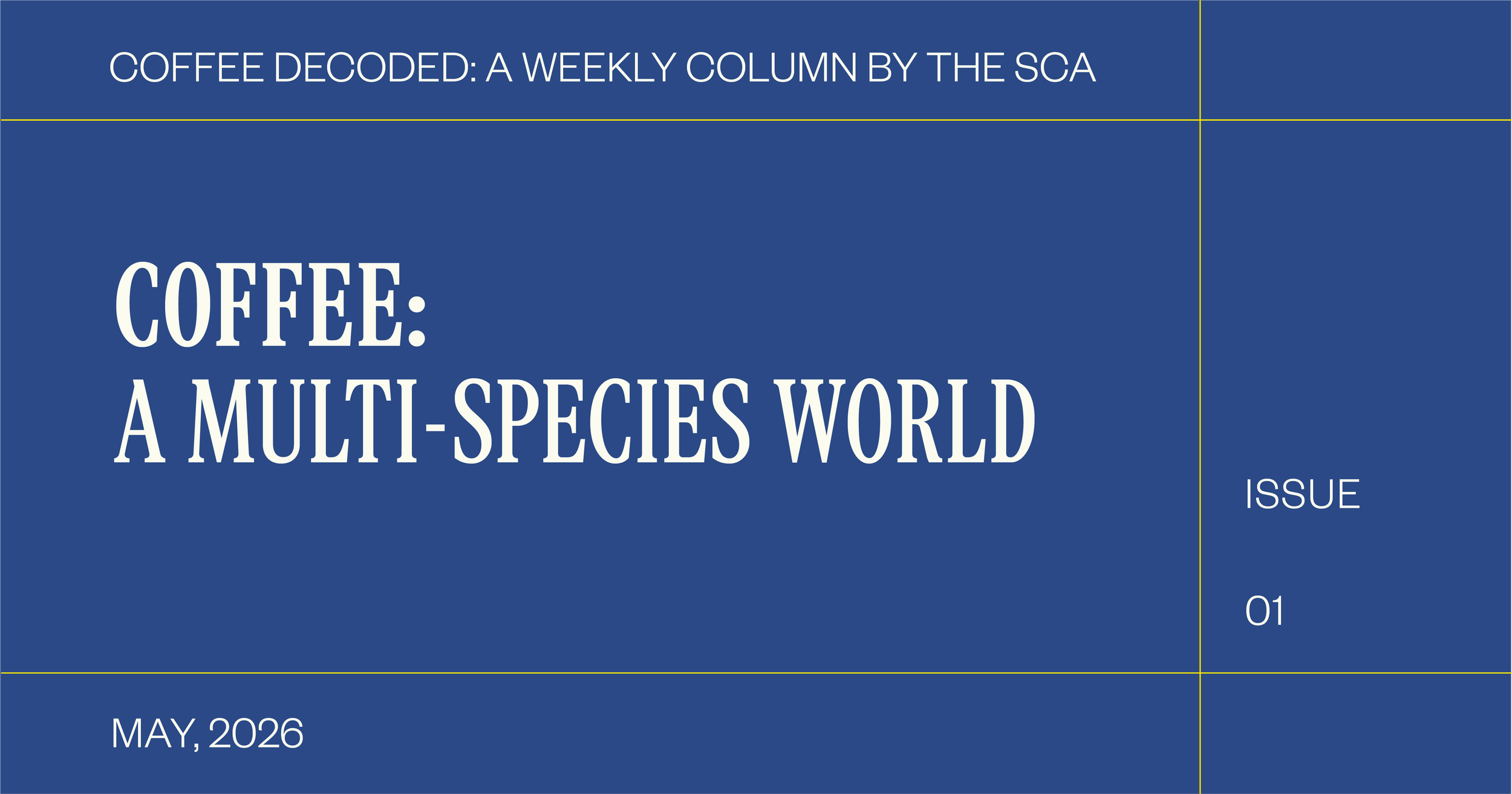 Coffee: A Multi-Species World