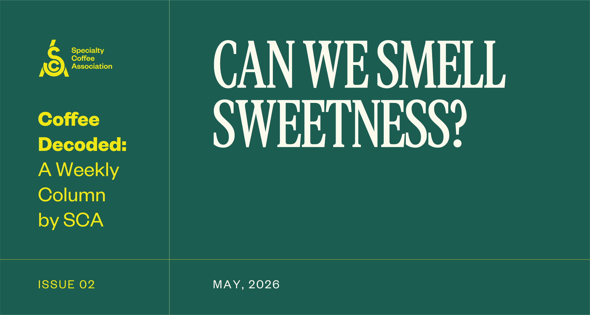 Coffee Decoded: Can We Smell Sweetness?