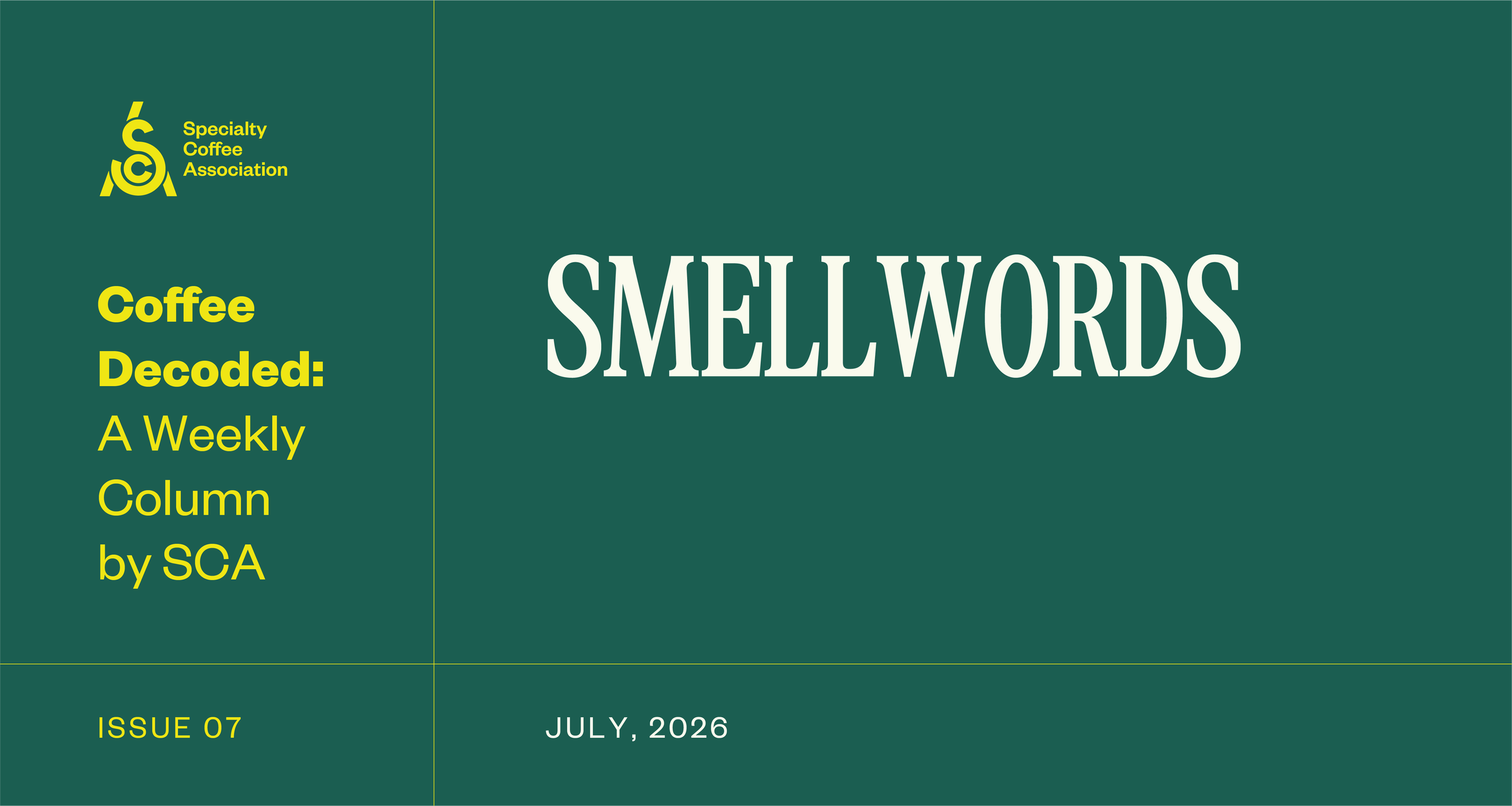 Coffee Decoded: Smellwords