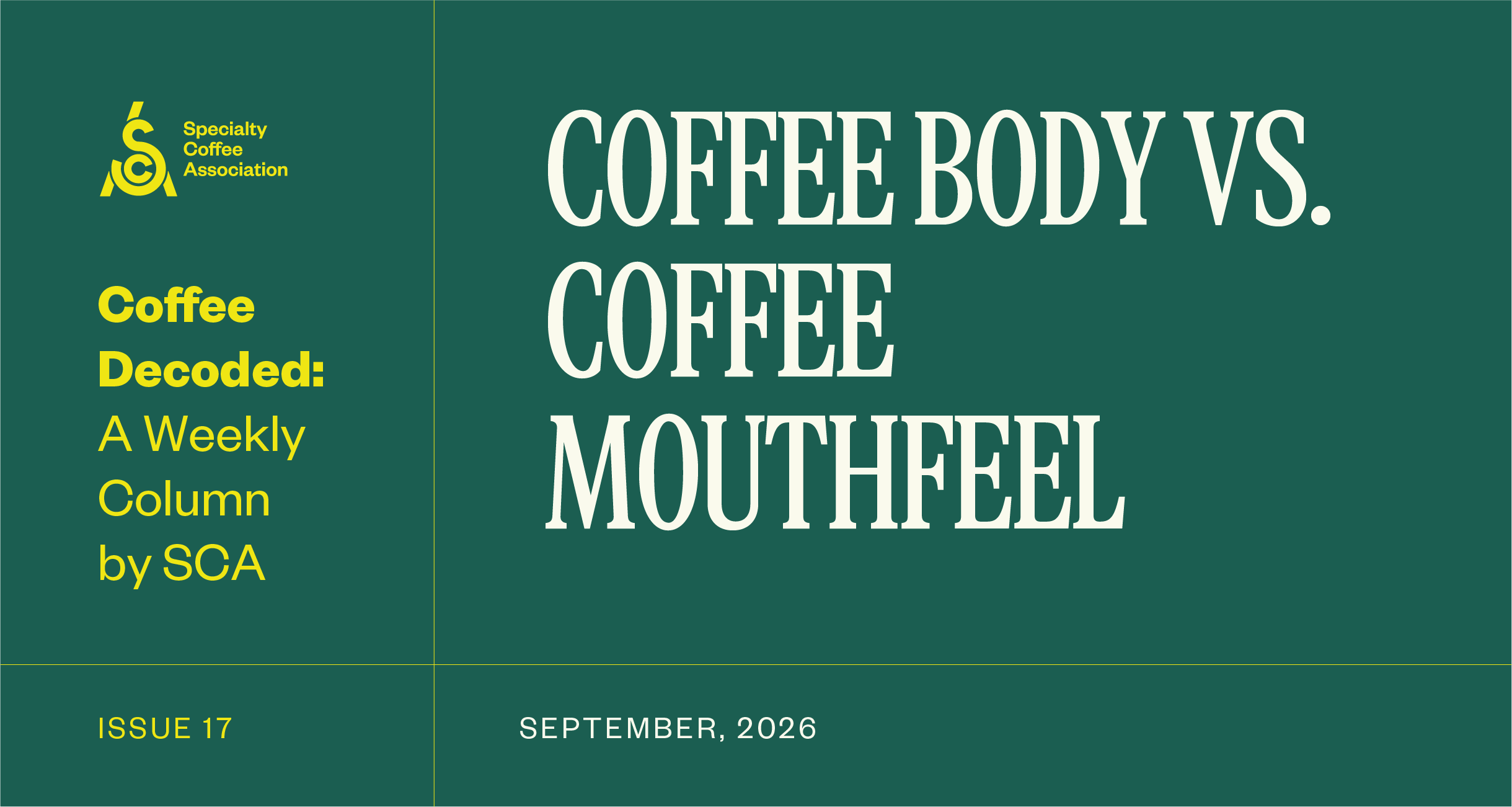 Coffee Decoded: What’s the Difference Between Coffee Body and Mouthfeel?