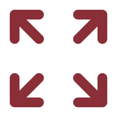 Icon of a four arrows pointing outward