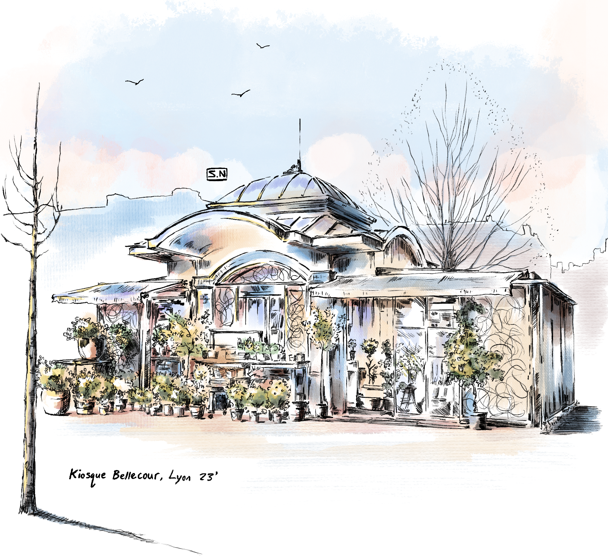 Illustrating Lyon project