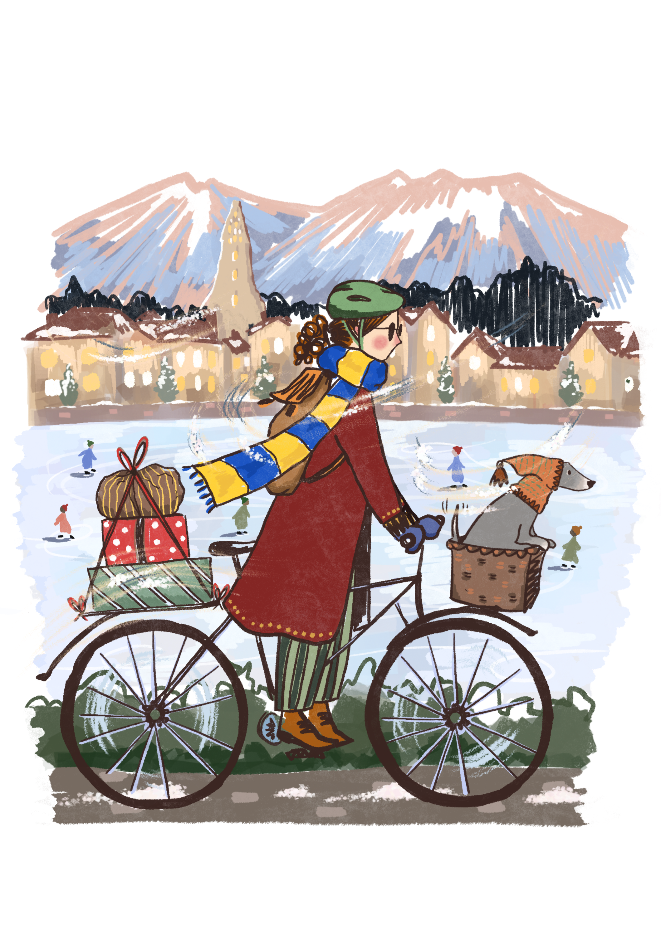 Ikea Christmas card cover, 2025