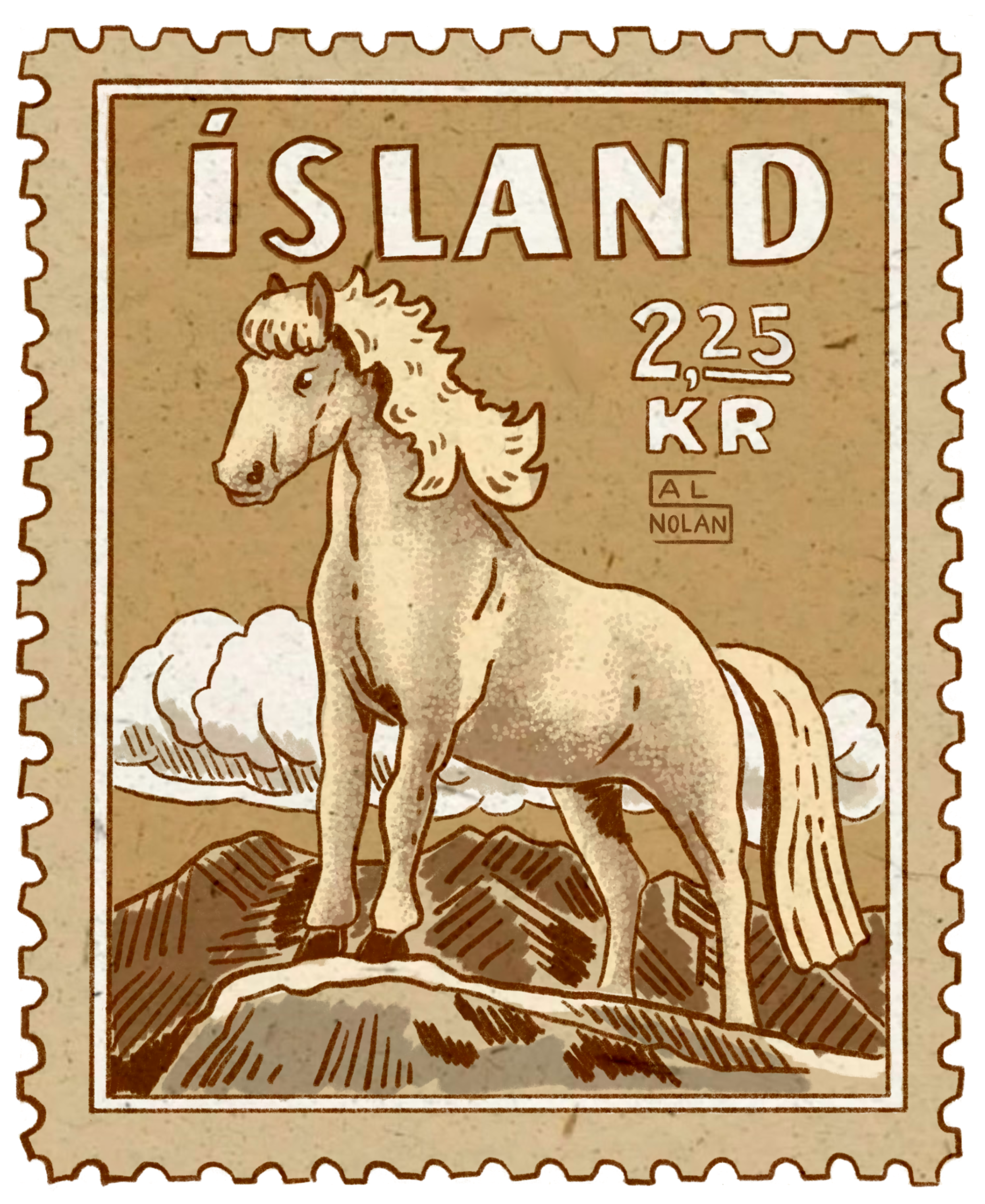 The Horse Stamp 