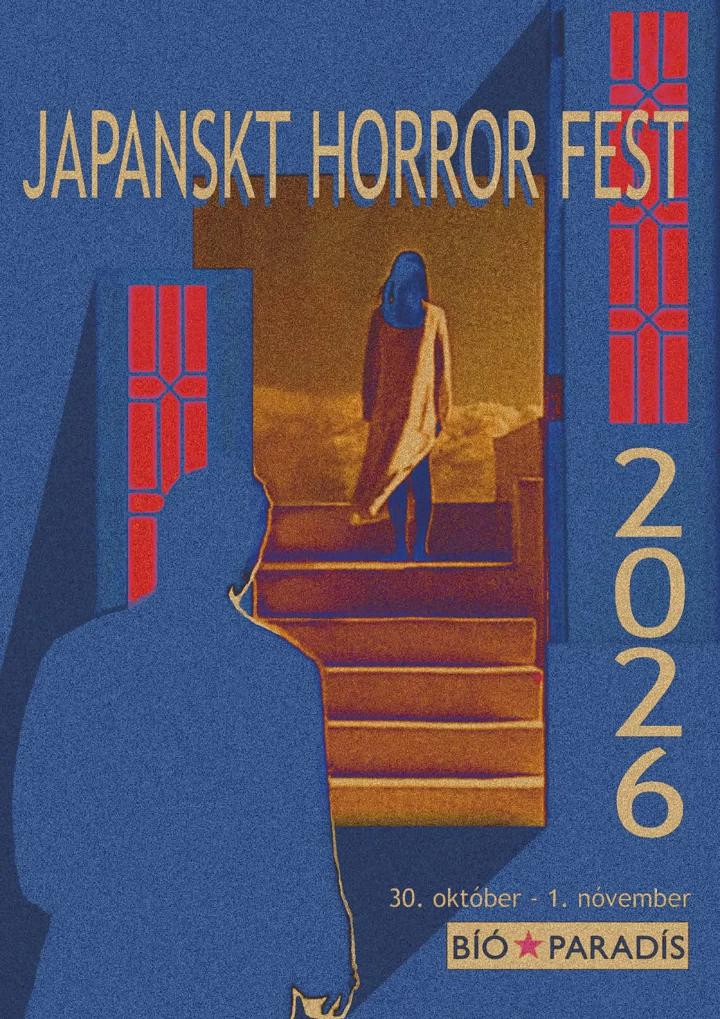 Japanese Horror Festival poster design submission