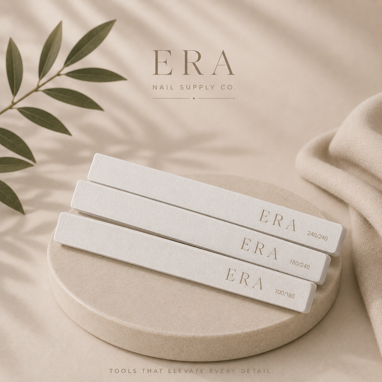 Zebra Nail File square 100/180 Grit- 50 pack