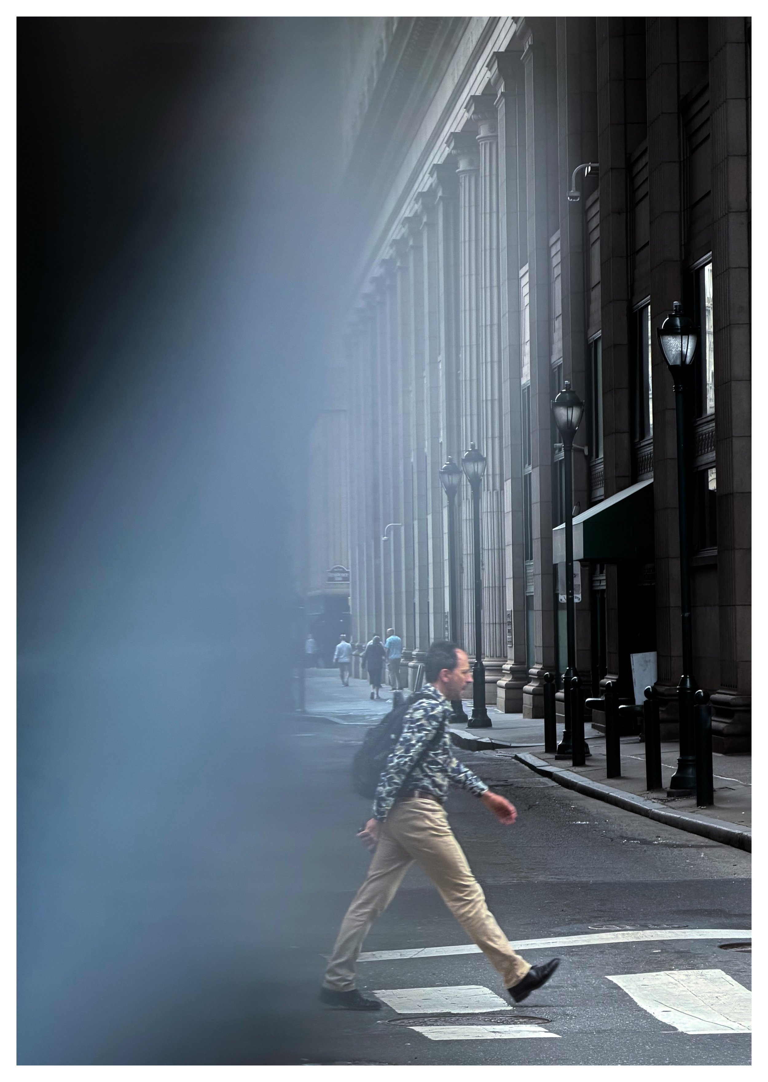 Philadelphia - Man crossing road