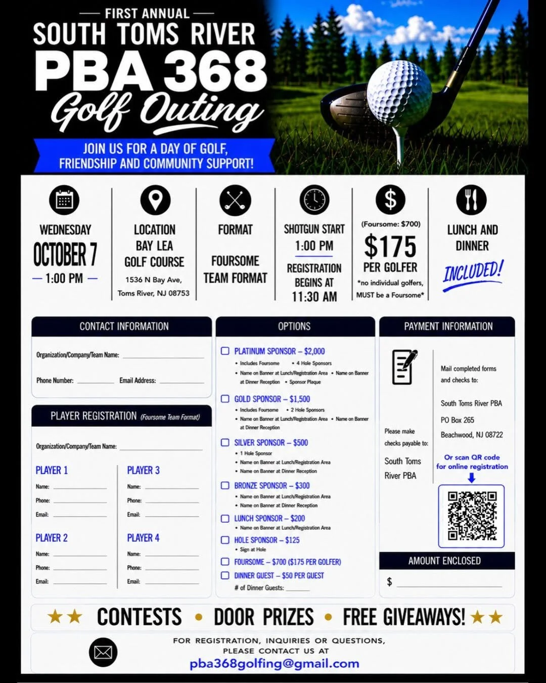 PBA 368 Golf Outing