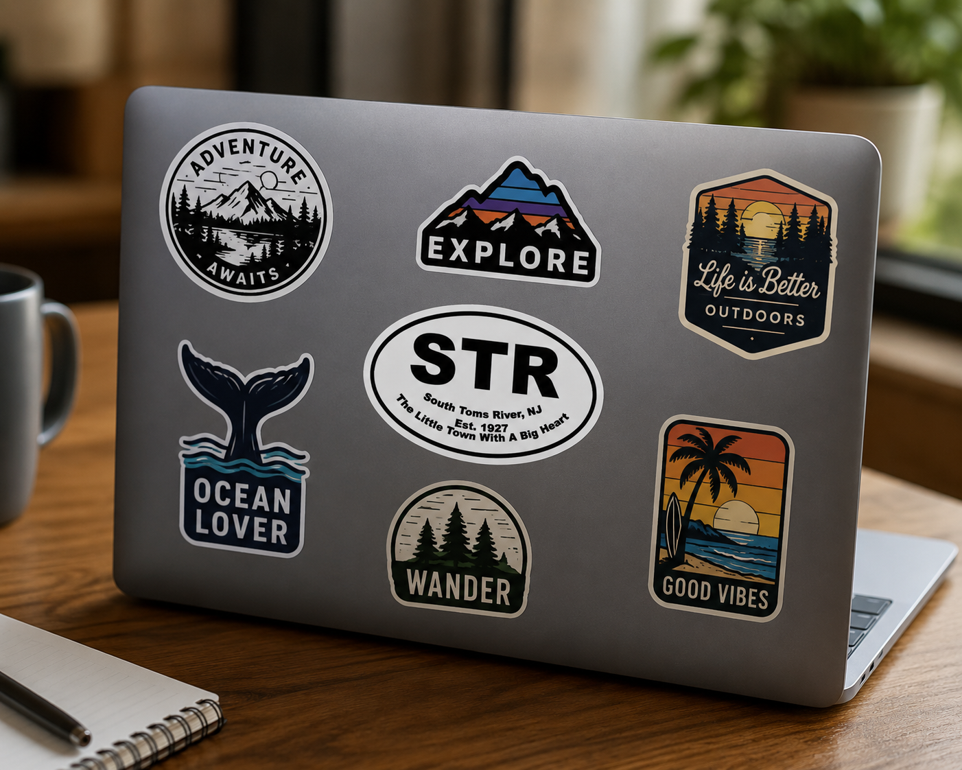 south toms river centennial sticker on laptop.png