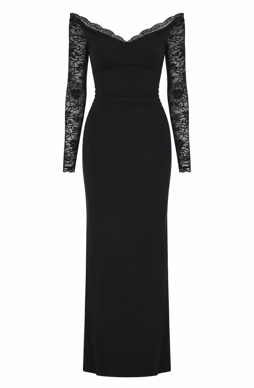 Robe noire dentelle