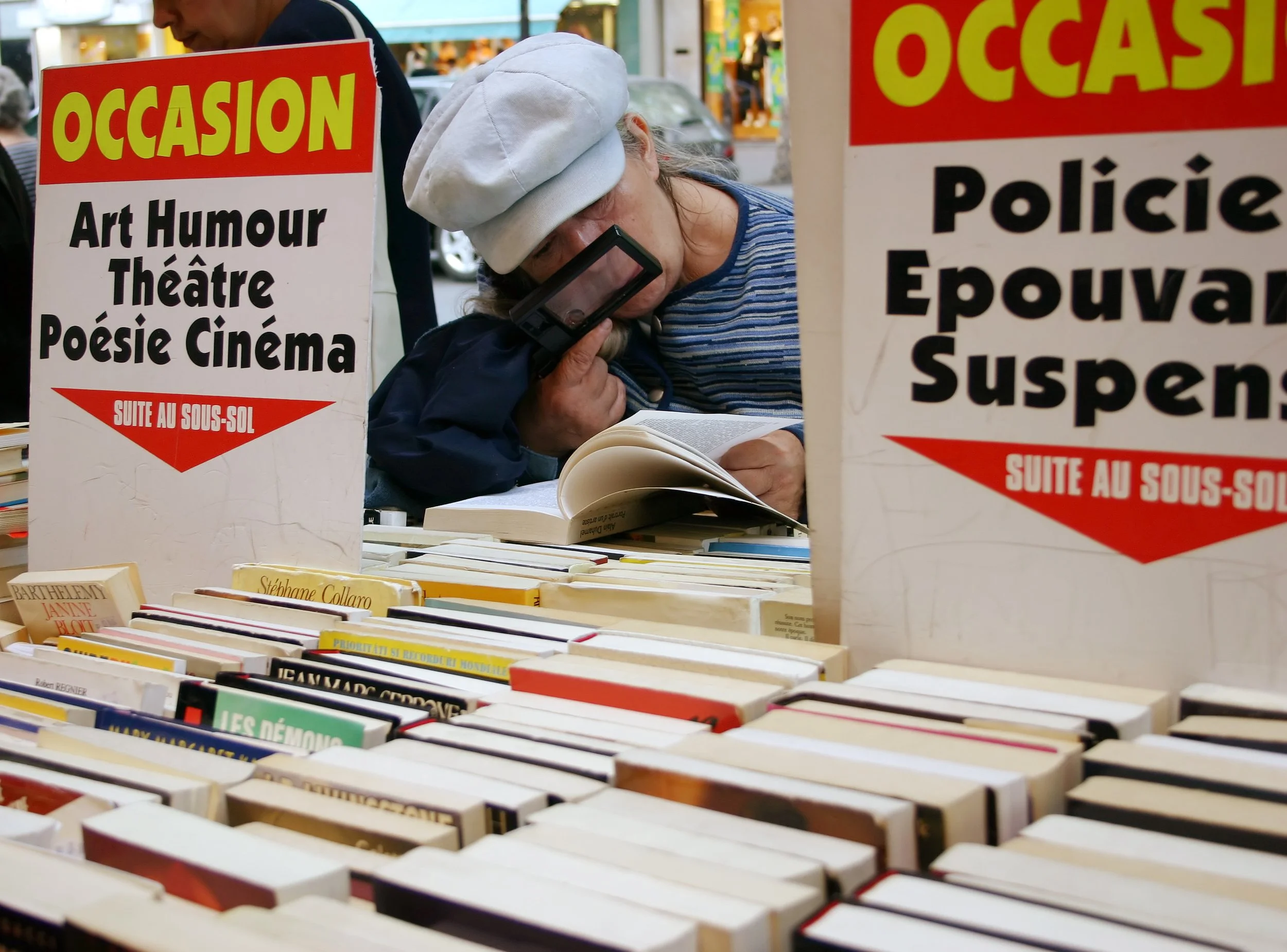 Paris, Le Boulinier (second hand bookshop)